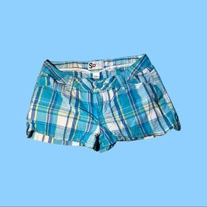 Multi colored shorts by SO size 7